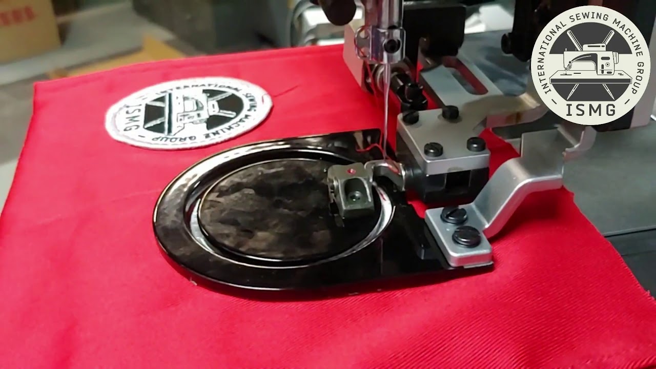 JUKI AMS-210 EN with custom clamps