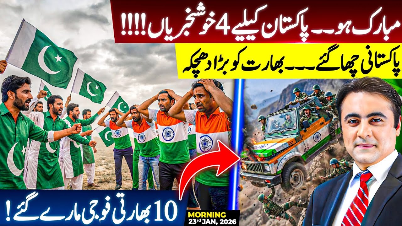 CONGRATULATIONS: Four GOOD News for Pakistan | BAD News for INDIA | Mansoor Ali Khan