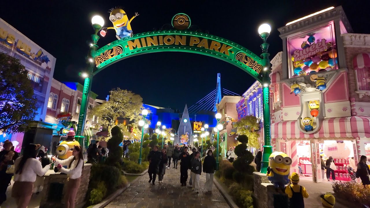 2026 Minion Park & Merch at universal Studios Japan | POV 4K 60FPS 