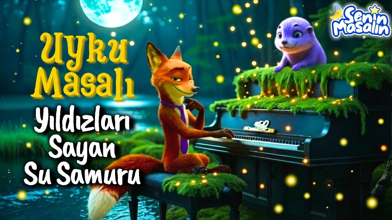 Uyku Masalları | Su Samuru Ve Tilki Masalı | Sakinleştiren Eğitici Masal | Hemen Uyutan Masal