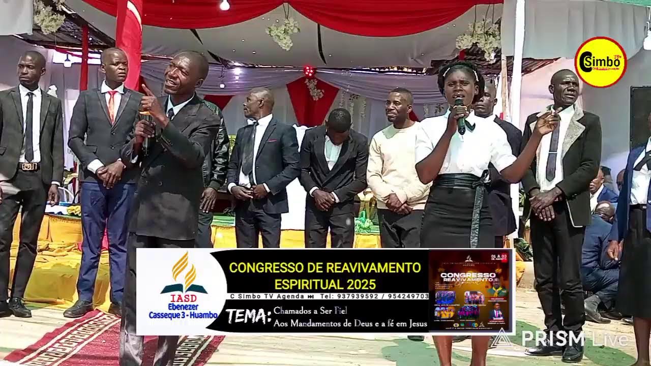 Congresso de Reavivamento Espiritual IASD Ebenezer Casseque 3 Huambo Angola.