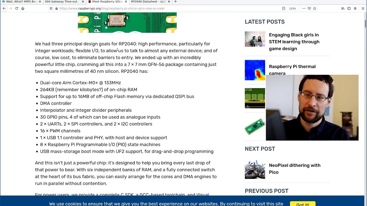 The end of MIPS: They switch to RISCV! and what is the point of the RaspPi Pico Silicon?