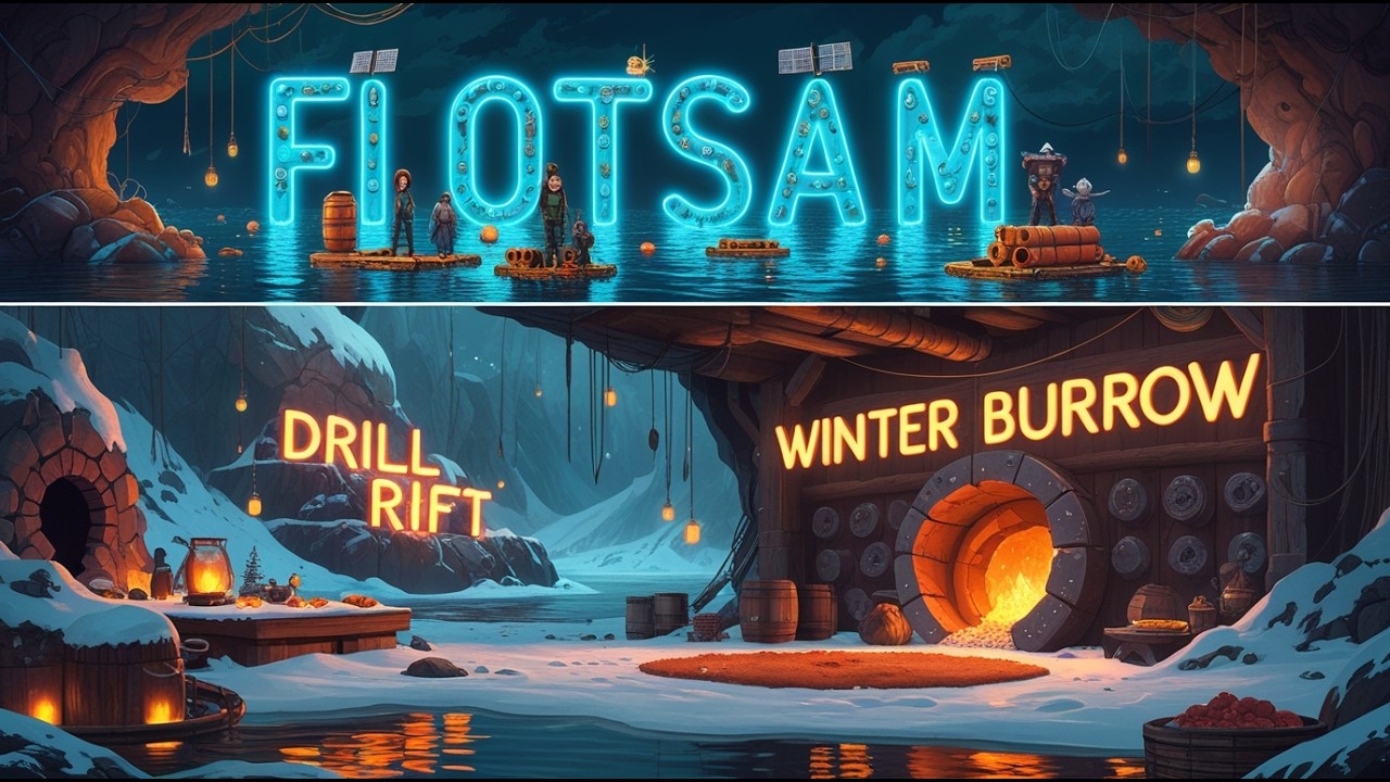 Обзор Flotsam, Drill Rift, Winter Burrow