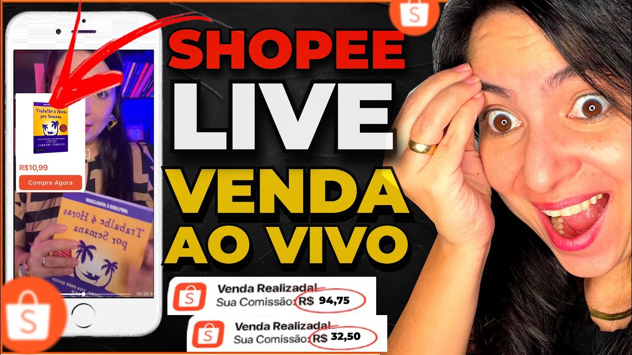 Shopee Live para Afiliados: Como FUNCIONA e Como Começar HOJE Mesmo a Ganhar Dinheiro Fazendo Lives
