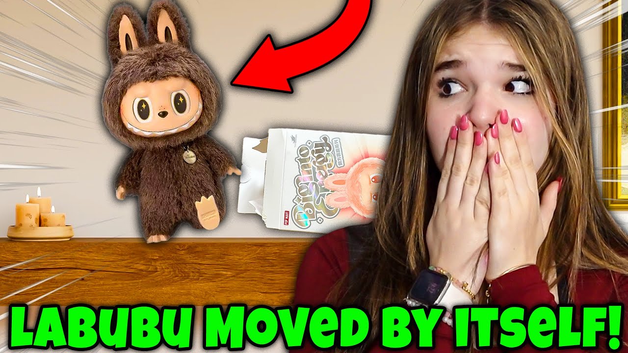 Creepy LABUBU Doll Moved By ITSELF At NIGHT! 😱😱