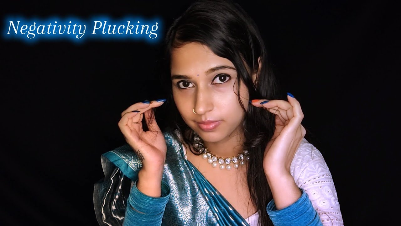 Hindi ASMR For Sleep || Negativity Plucking🌹 Soft- Spoken Guided Meditation🫴💞🛌💤