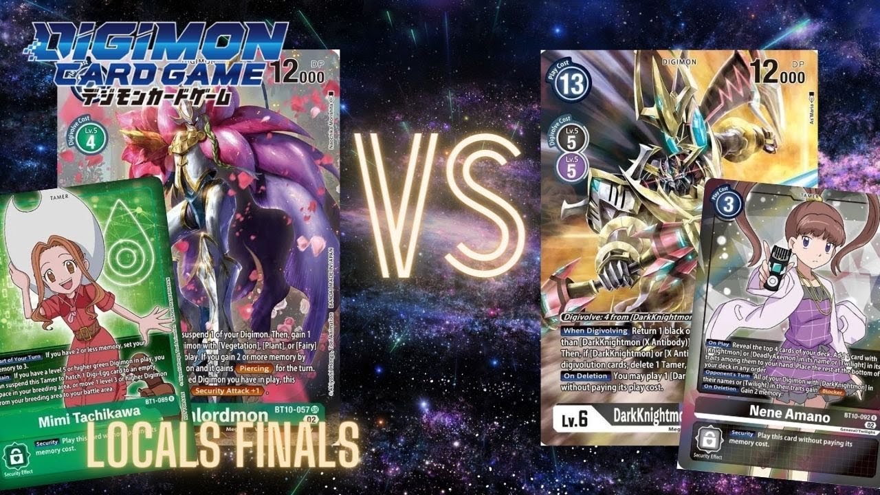 Bloomlord/Hydramon Vs DarkKnightmon EX3 Locals Finals