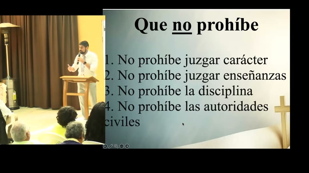 Predicador Marco Araya Mateo 7:1-6