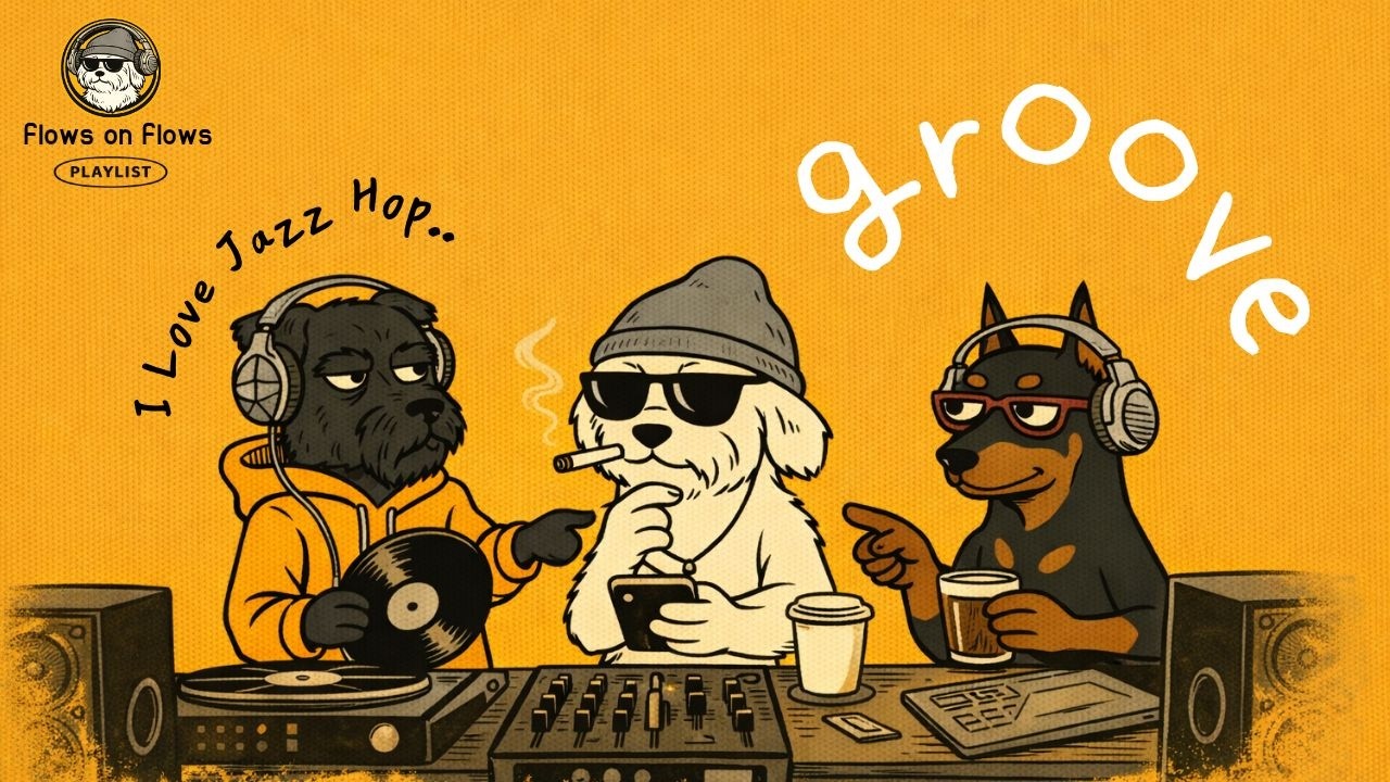 Player🎧비오는 날 텐션 UP되는 Bright Piano Jazz Hip Hop | 카페 감성 음악