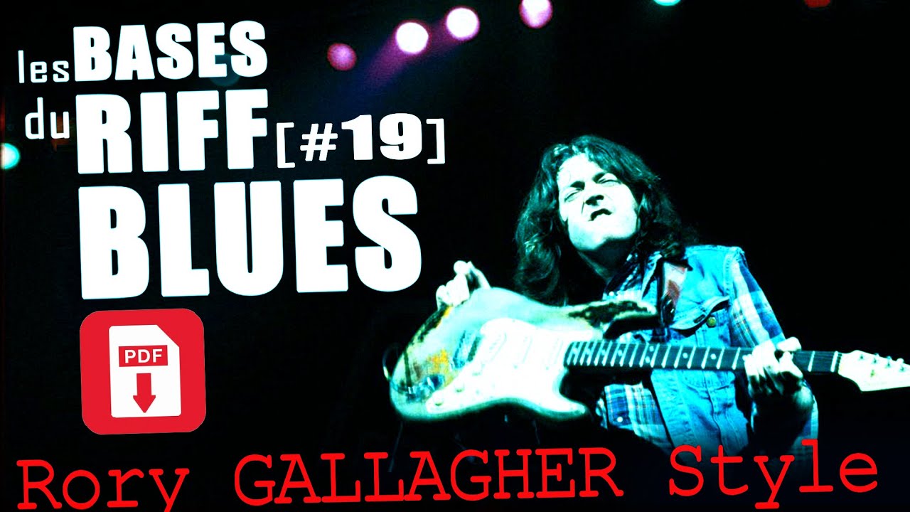 RORY GALLAGHER STYLE - RIFF BLUES [+PDF]