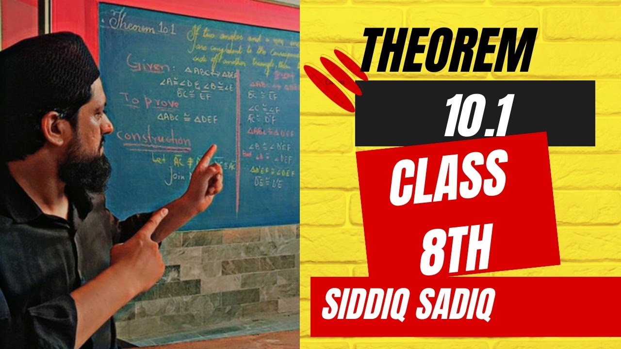 theorem 10.1 class 8th,9th Maths|10.1theorem|9th class