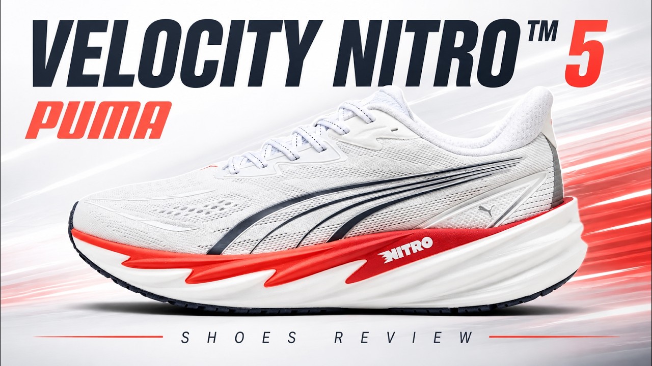 【PUMA】VELOCITY NITRO 5（ヴェロシティ ニトロ 5 ）｜初心者ランナーの入門編のシューズとは！？　【シューズレビュー】