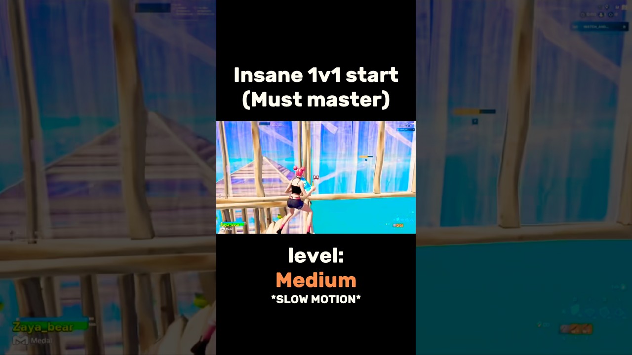 ⚪️Add this 1v1 start to your game. #fortnitetips #fortnite #drills #freebuild #fyp #tutorial