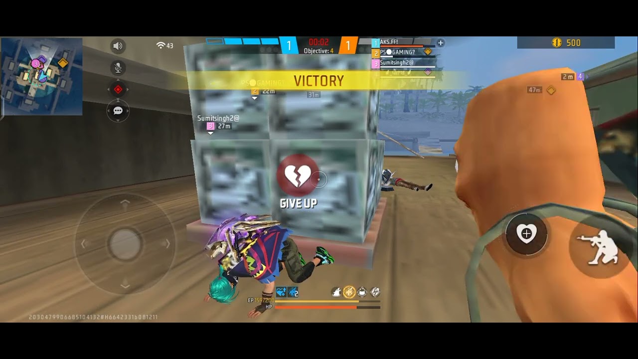 CS RANK PUSH SOLO Vs SQUAD 😯 Garena free fire max 🔥