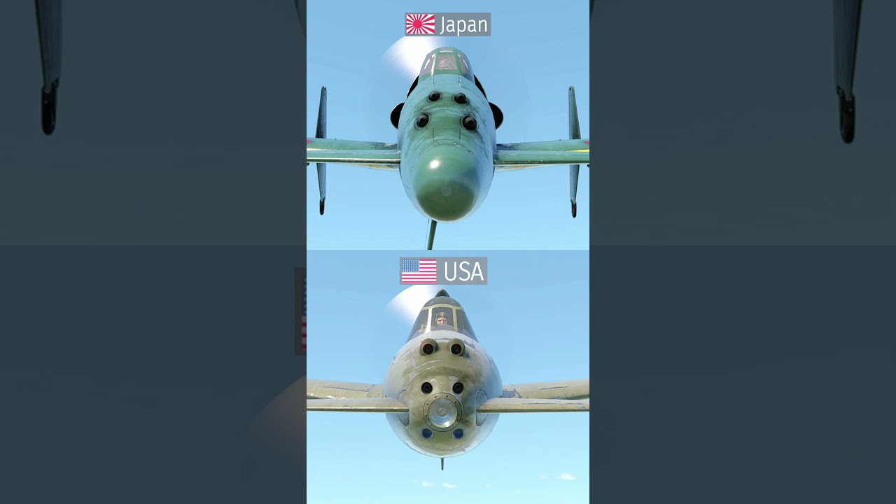 Shinden vs XP-55 - CANNONS - Sound Effects