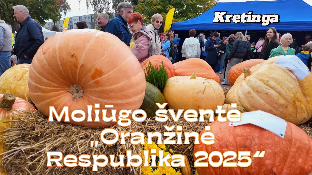 Kretinga – Moliūgo šventė „Oranžinė Respublika 2025“ | Kretingos renginiai