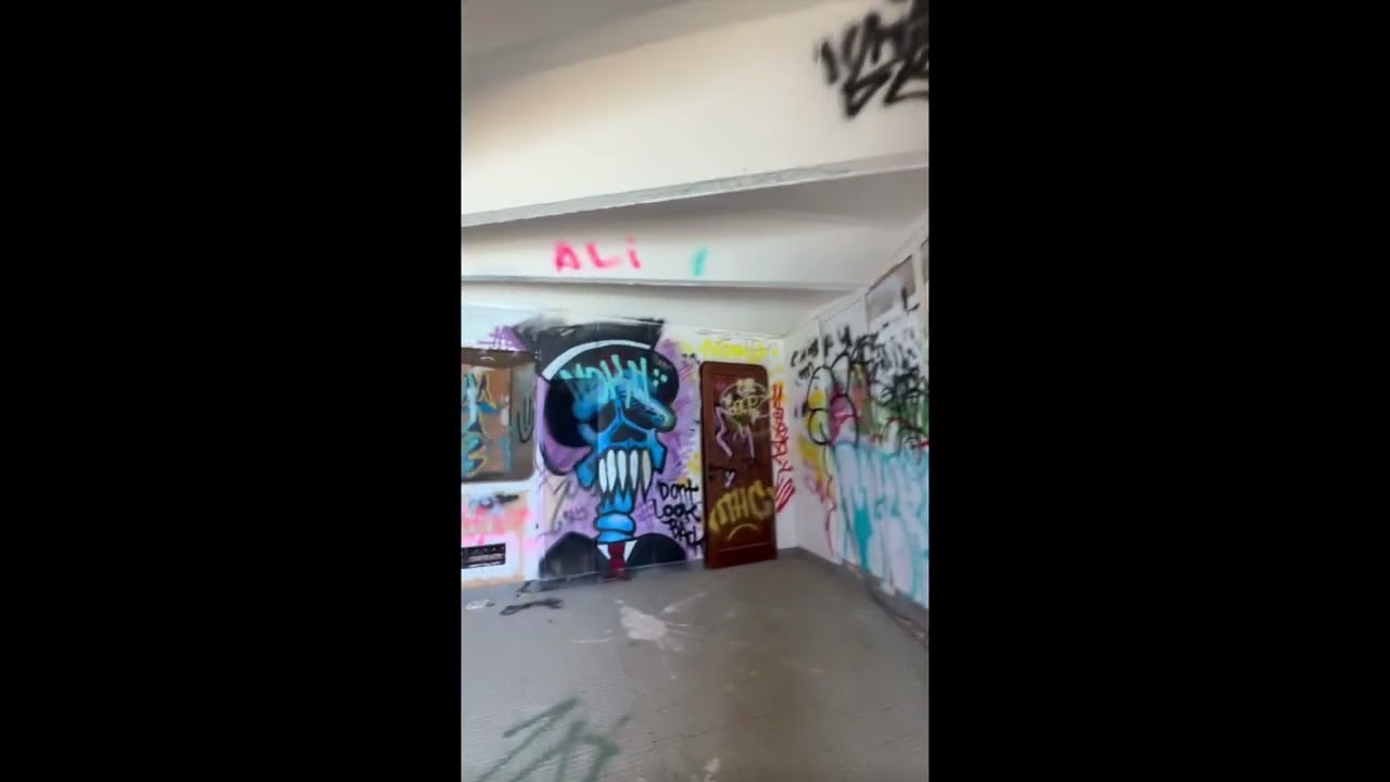 Exploring the abandoned mushroom house in la jolla interior #house #abandoned #urbex #viral