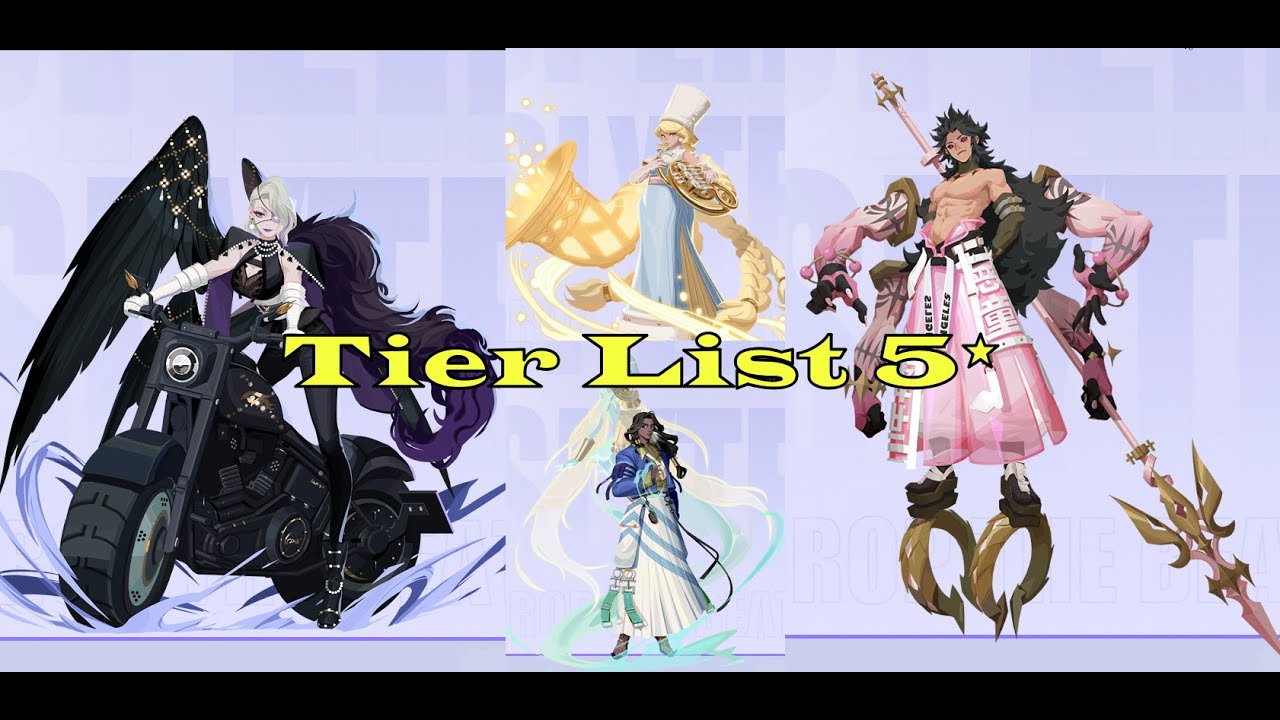 Dislyte - Тир лист 5* героев (Tier List 5*) !!! Самые желанные персы в игре!!!