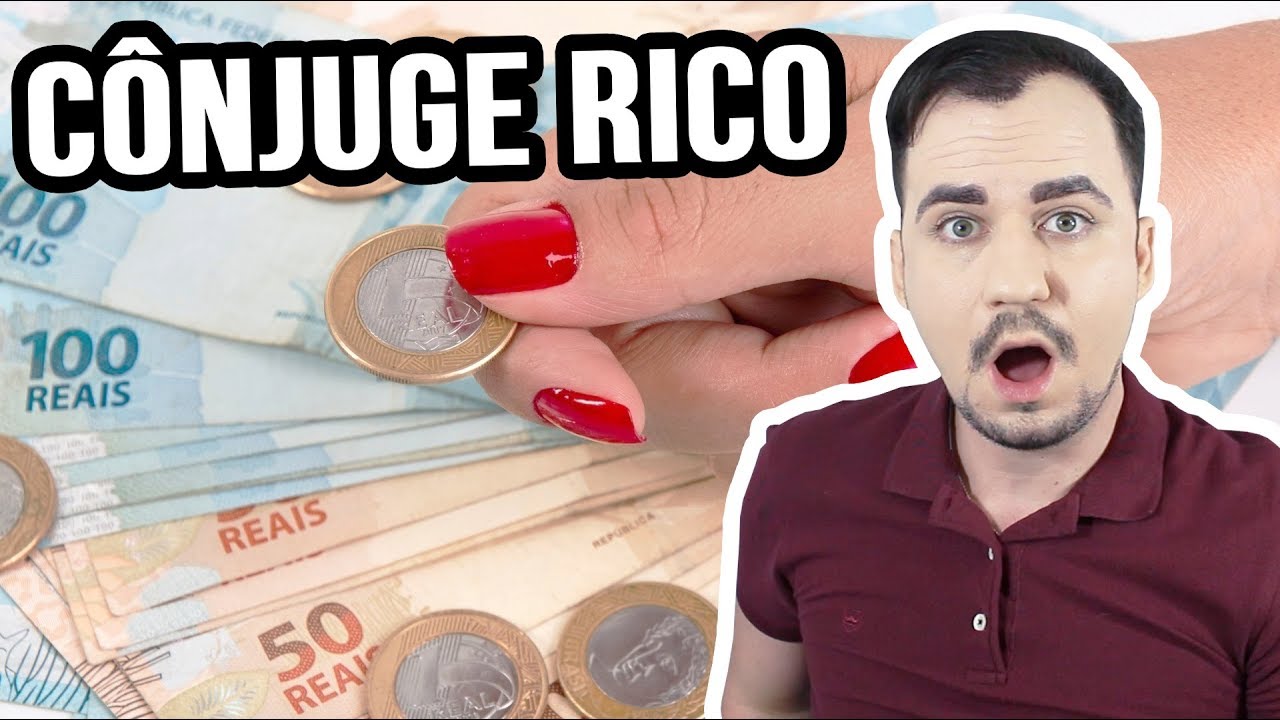 Cônjuge rico no mapa