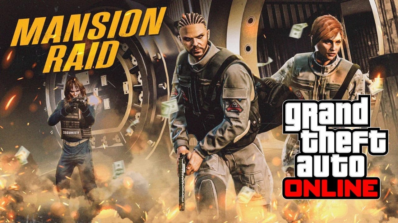 GTA Online NEW Mansion Raid Adversary Mode | 2X GTA$ & RP + $200K Bonus!
