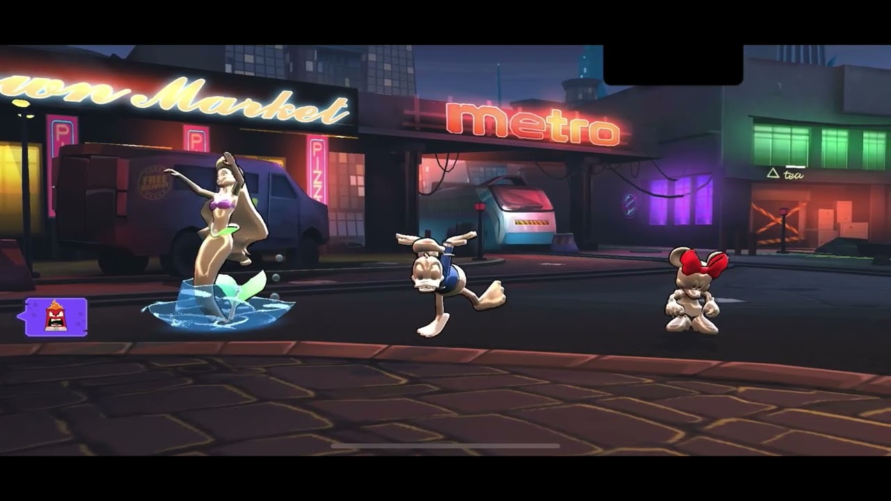 Evil Queen vs. Platinum Ariel, Platinum Squad - Friendly Brawls - Disney Sorcerer's Arena