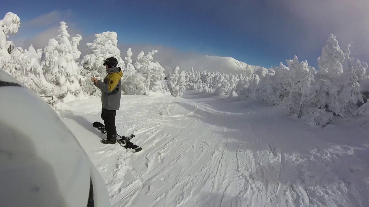 Best runs at Cannon Mountain 4100 ft
