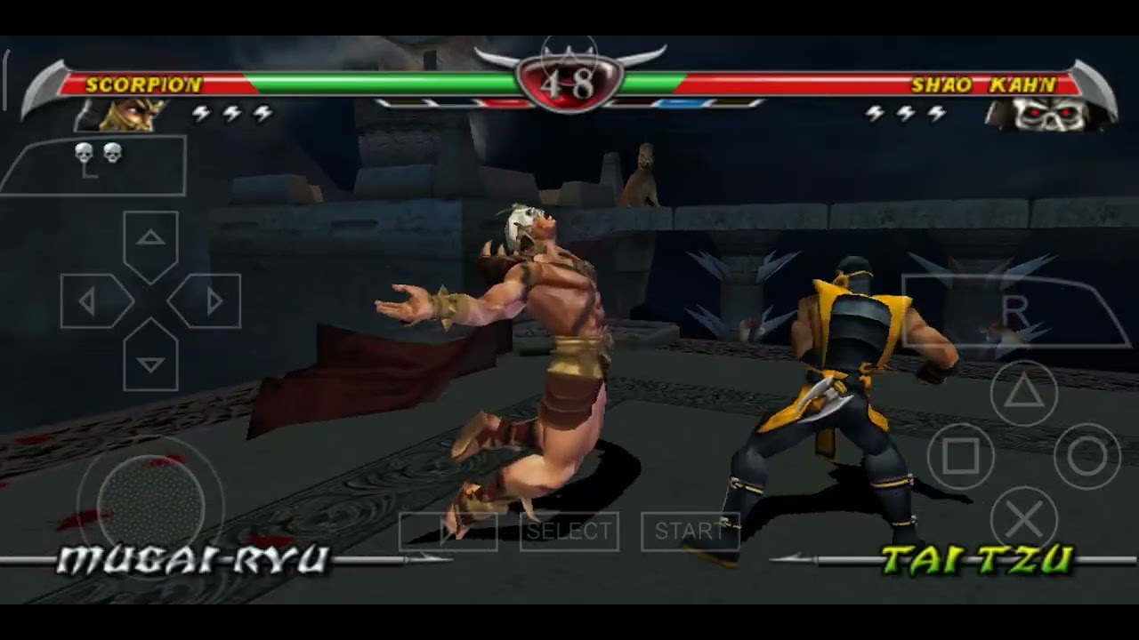 Mortal Kombat Unchained Scorpion Endurance 
