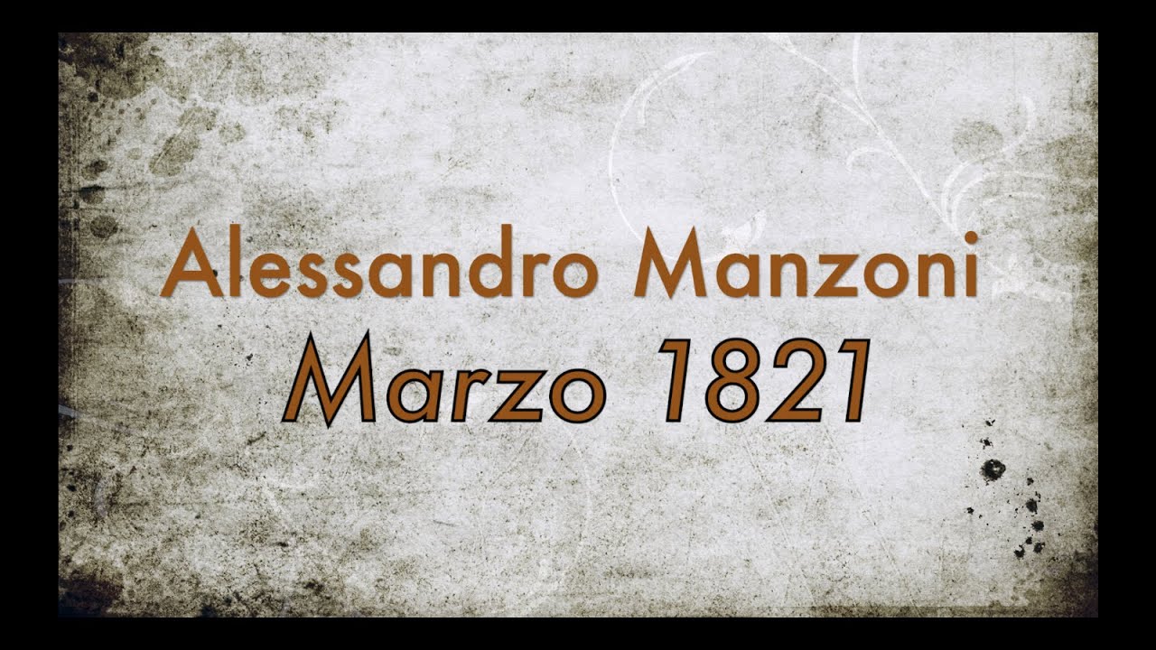 Marzo 1821: analisi e commento