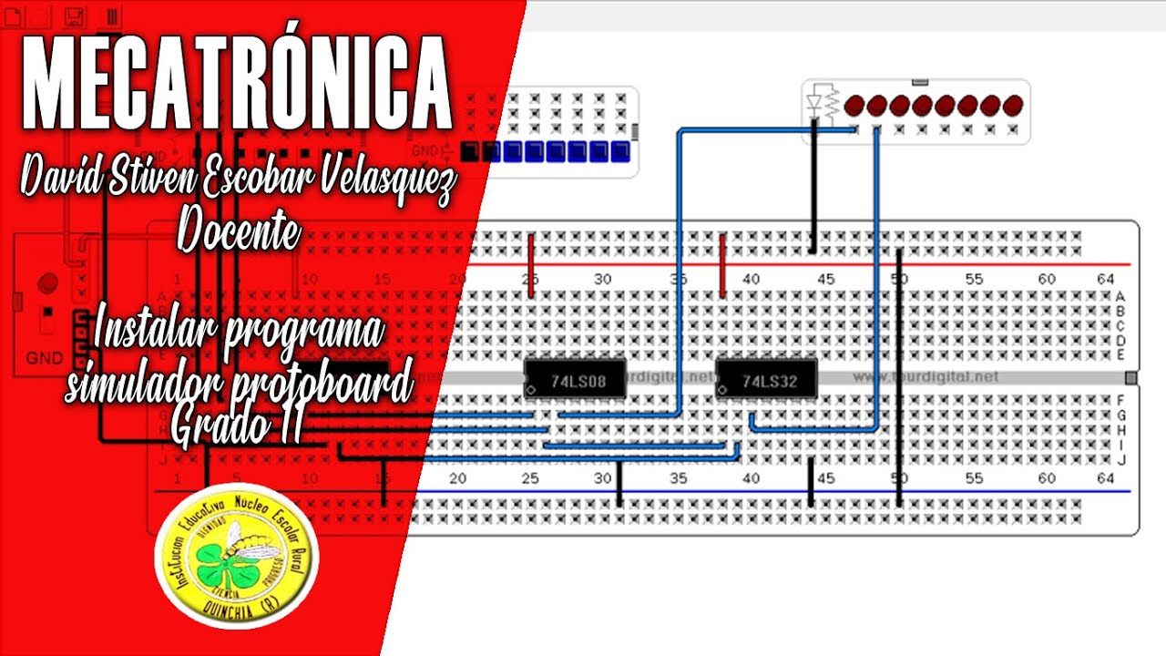Vídeo 1 Instalar programa simulador de protoboard