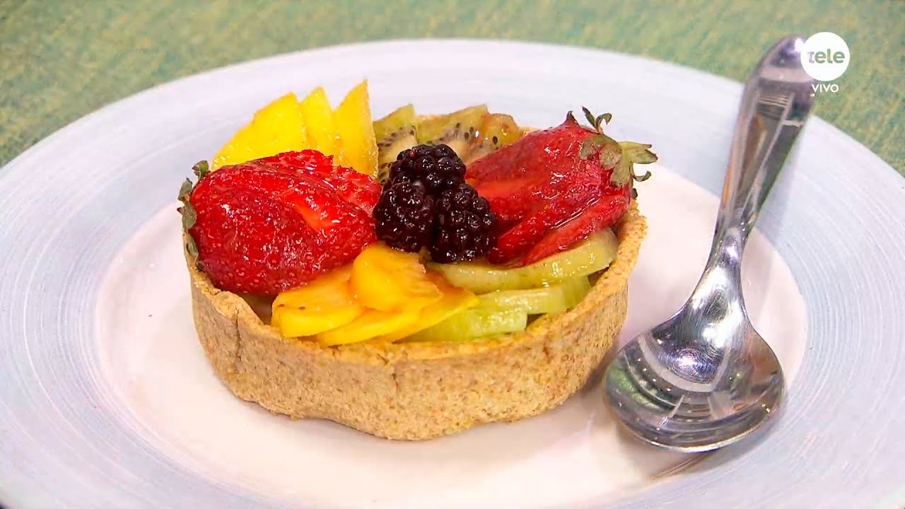 Tartaleta de frutas sin azúcar