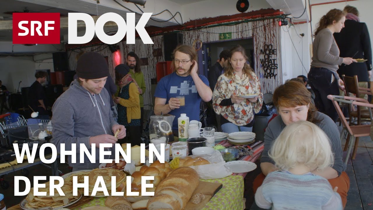 Anders wohnen &ndash; Eine Wohngemeinschaft in der Gewerbehalle | Doku | SRF Dok