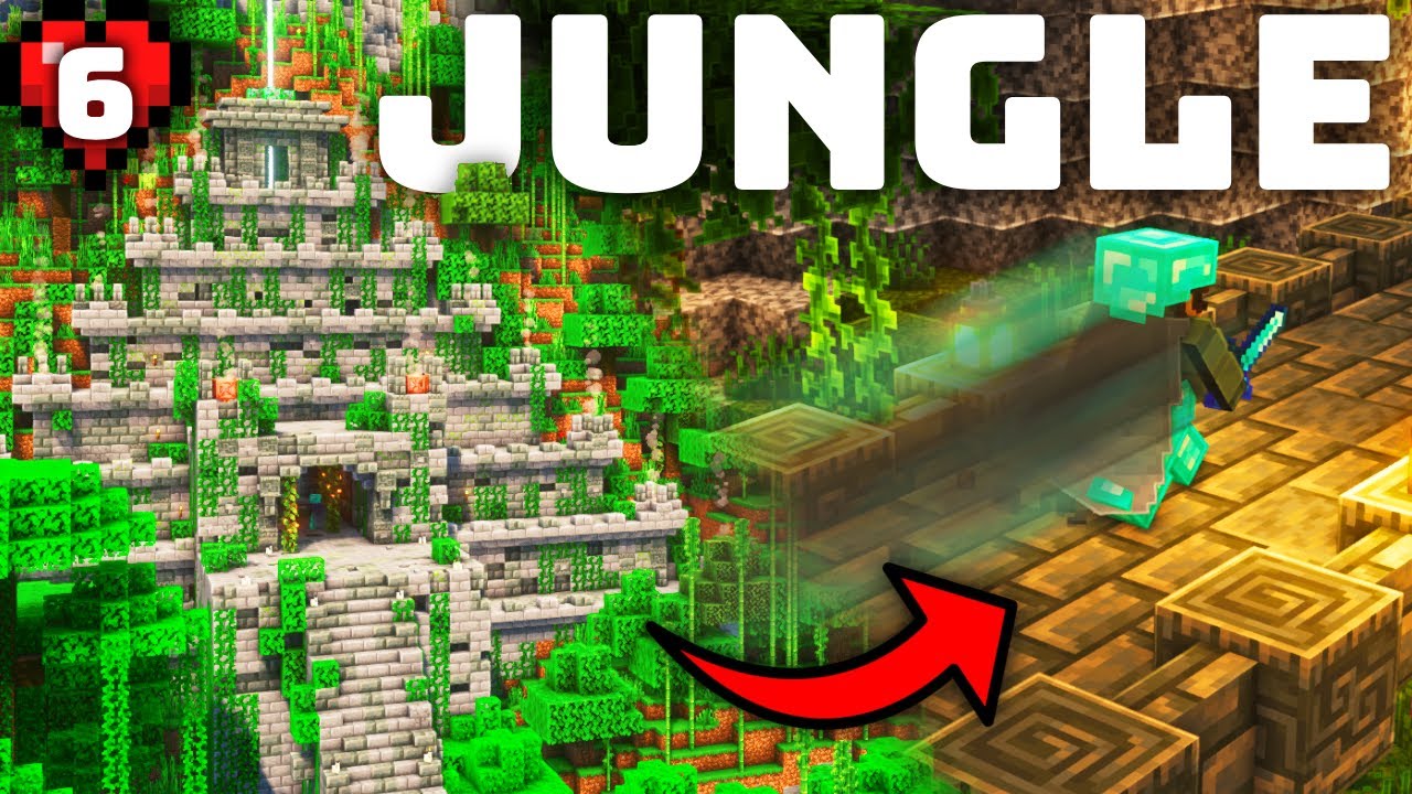 Мы построили Temple Run в Minecraft | По биому