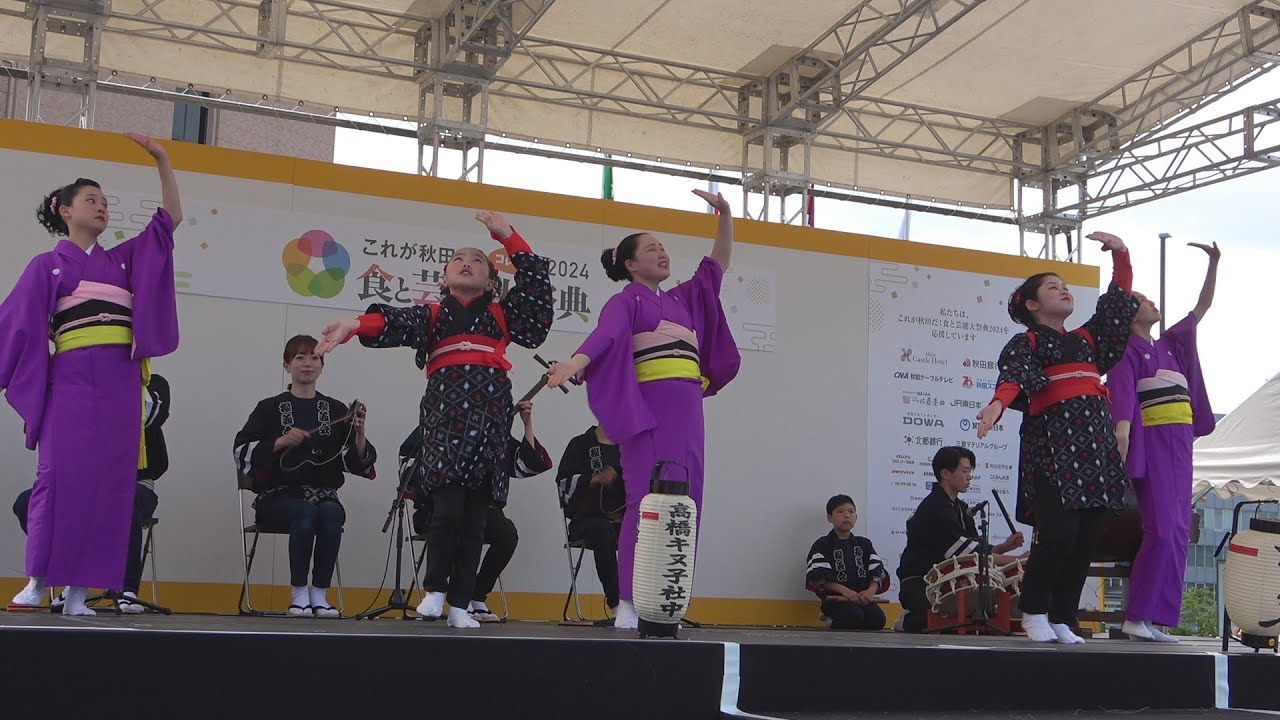 角館祭りのやま行事「おやま囃子」（仙北市）　これが秋田だ！ 食と芸能大祭典　2024