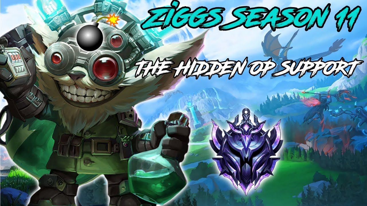 Ziggs Absolutely Dominates Bot Lane! Ziggs Guide Season 11 Lolfit Support Guide