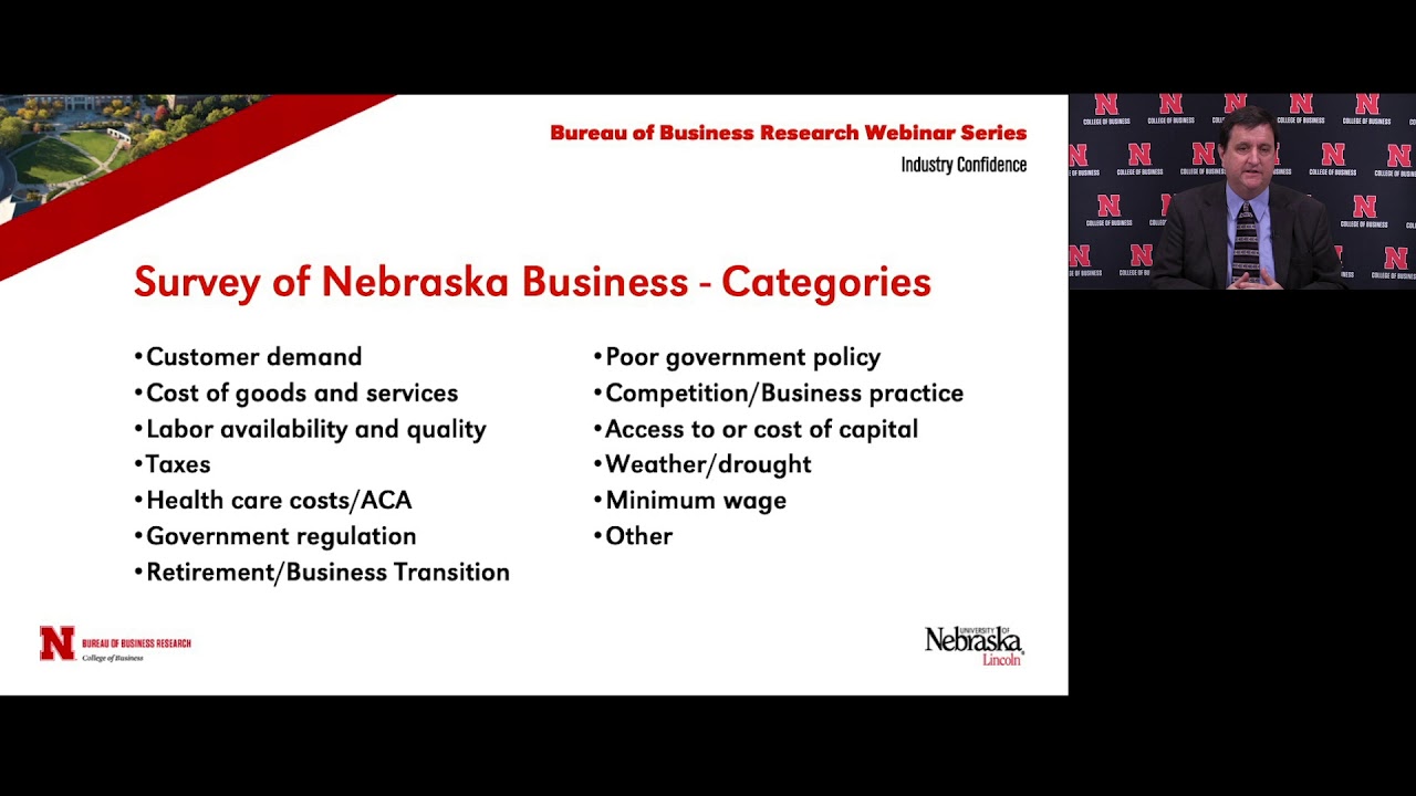 Nebraska BBR Webinar: Business Expectations in Nebraska Industries