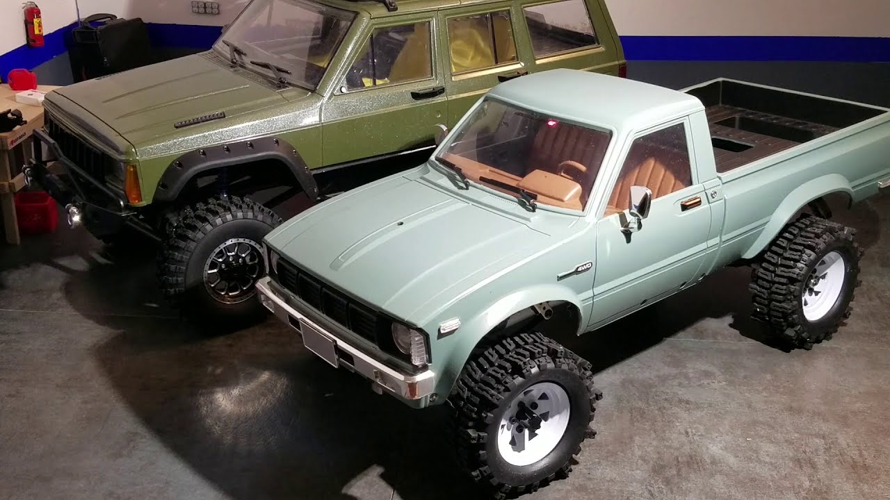 HG P407/ Bruiser Yota 2 axle swap and body drop