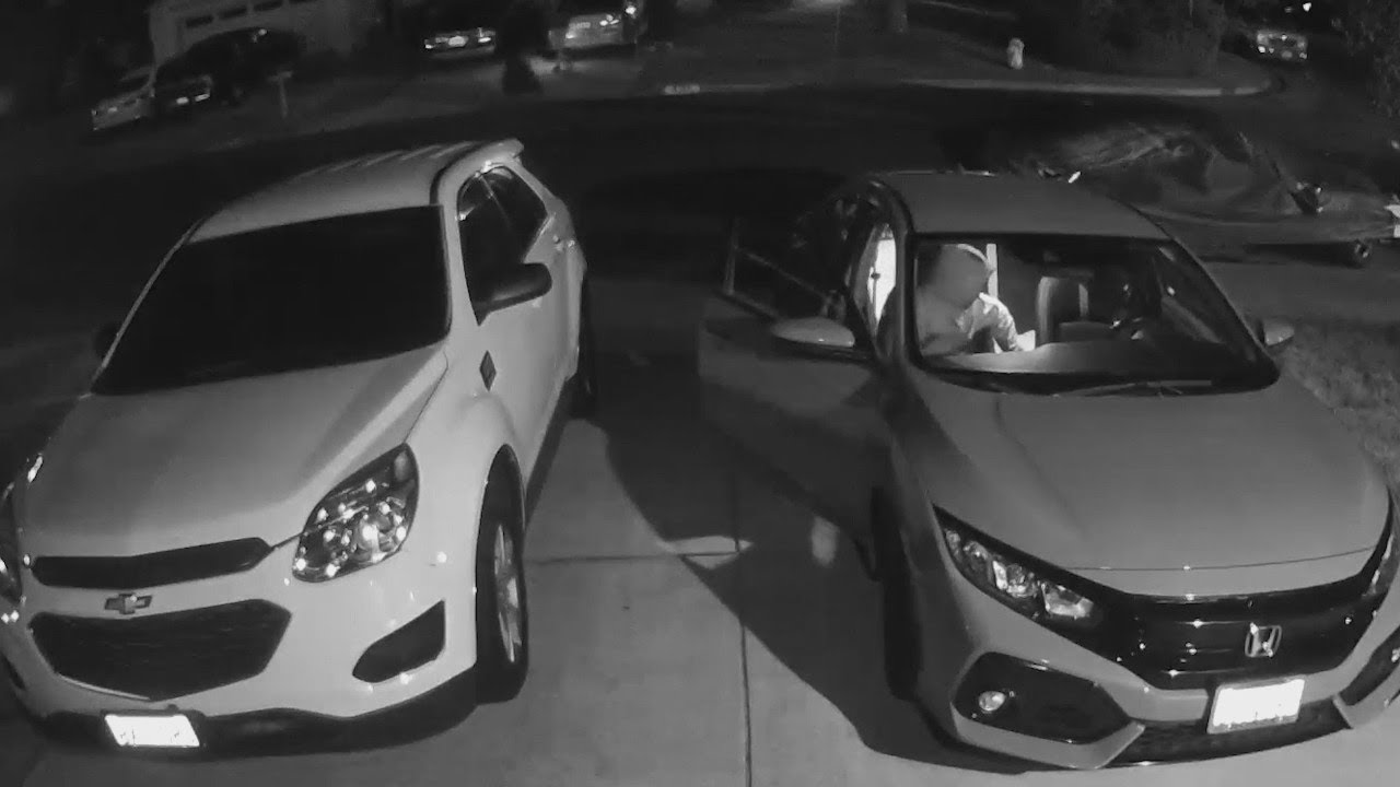 Menacing band of car burglars caught on camera roaming Antioch neighborhood