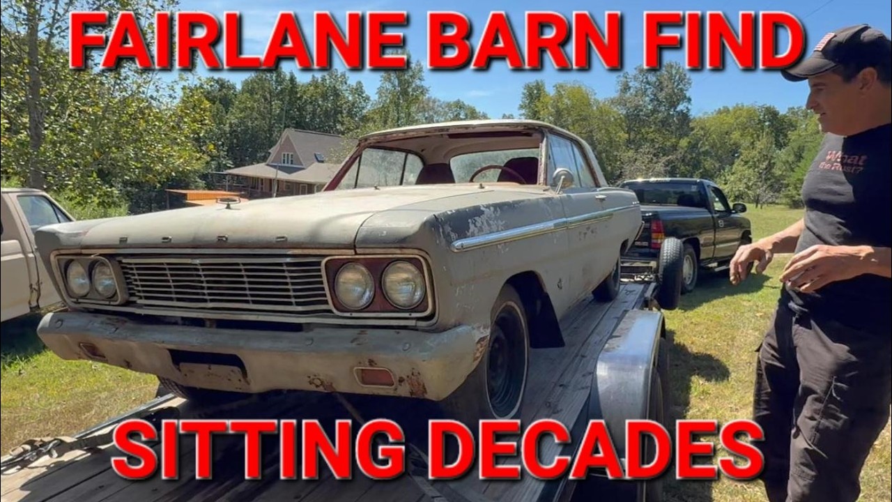 Will it run? True barn find 65 Fairlane sitting for over 30 years!