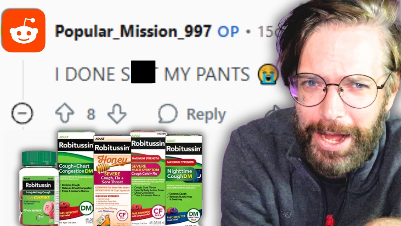 Robotripping: Redditors Who Abuse Cough Syrup (r/DXM)