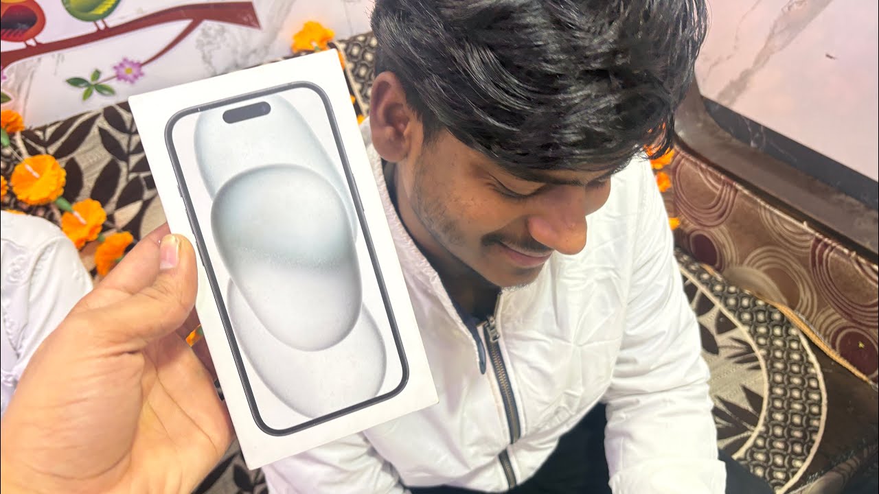 New Iphone 15 🥳 Abhishek ka new phone IPhone 15🤑