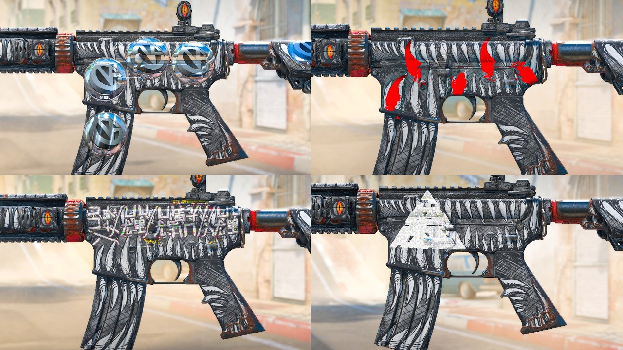 Новые модели M4A4 Zubastick для CS2 &mdash; это просто бомба! 🔥 &mdash; Лучшие модели M4A4 Zubastick от сообщ...