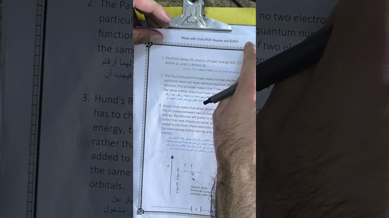 الجزء  الثاني من الملزمة الاولى ( الاصره الهيدروجينية )  