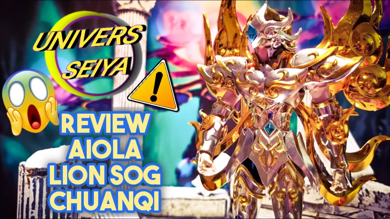 REVIEW REVISION AIOLIA LION SOG CHUANQI MYTH CLOTH SAINT SEIYA