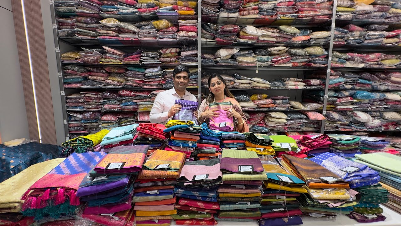 Saree Below 1000rs from Ratan Silk | Biggest Showroom in Bangalore Hanumanthnagar