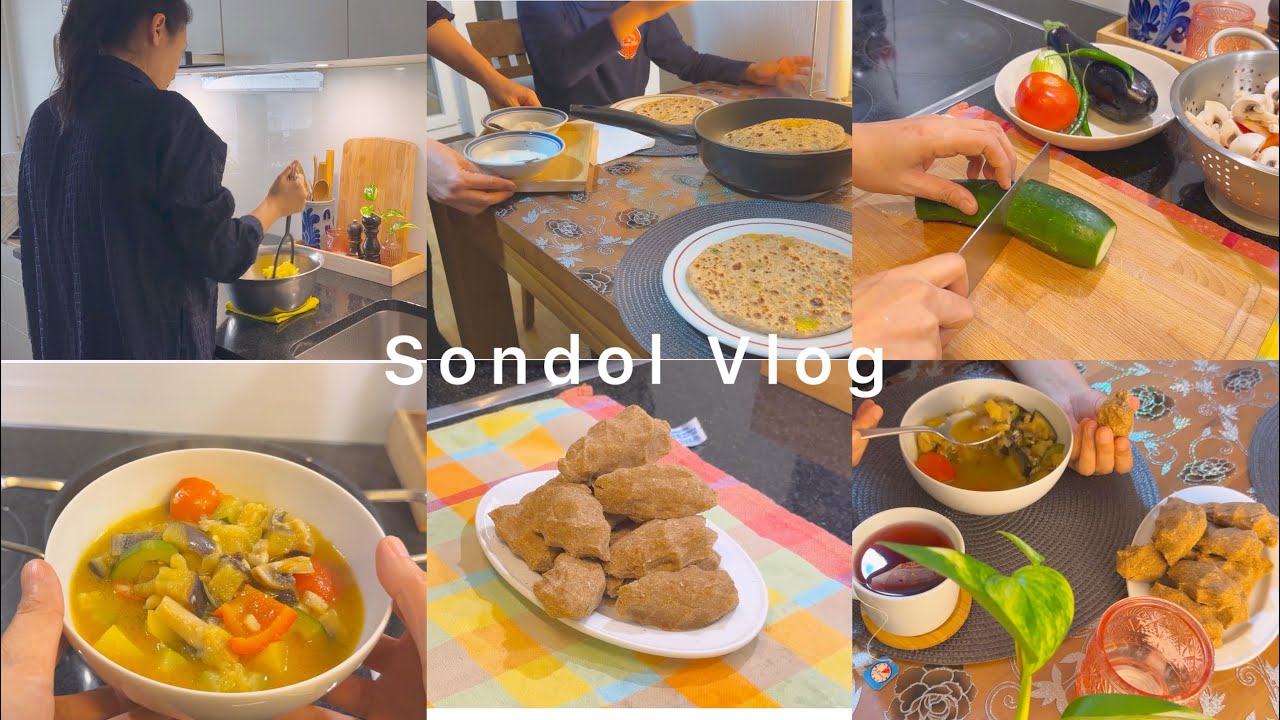 Warm Authentic Meal | Spicy Potato Stuffed Breads | Cleaning Refrigerator | Weekly Vlog | Daily Vlog