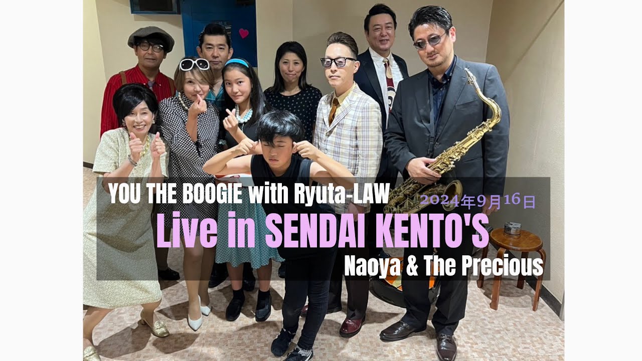 Live in SENDAI KENTO'S / Naoya & The Precious