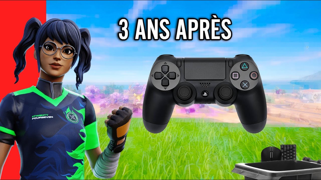 JE REJOUE MANETTE APRÈS TROIS ANS CLAVIER SOURIS (c'était trop dure) - DÉFI FORTNITE