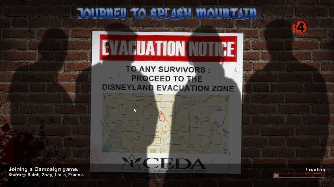 Journey to Splash Mountain - Left 4 Dead 2 Custom Map
