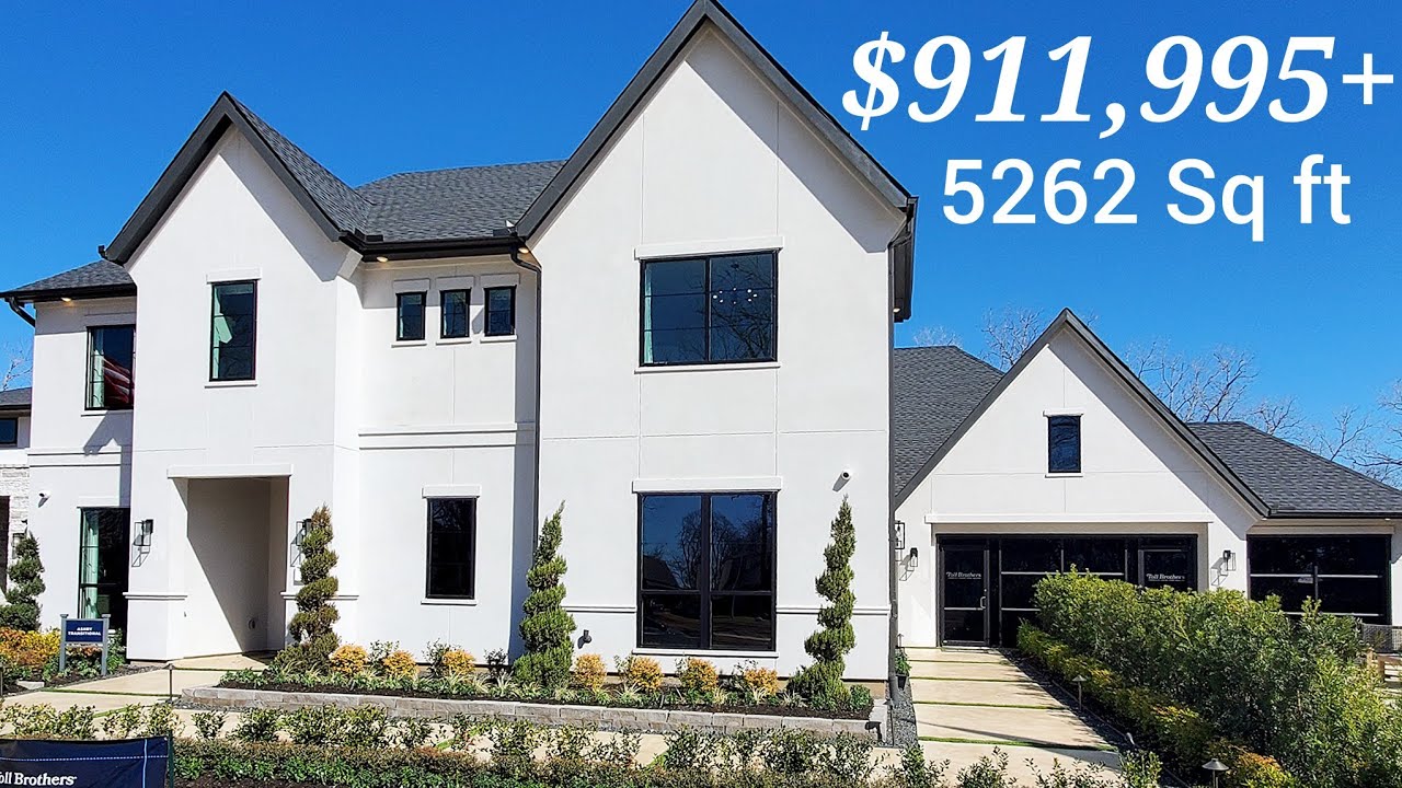WHAT WILL A MILLION DOLLARS BUY YOU NEAR HOUSTON | MODEL HOME TOUR