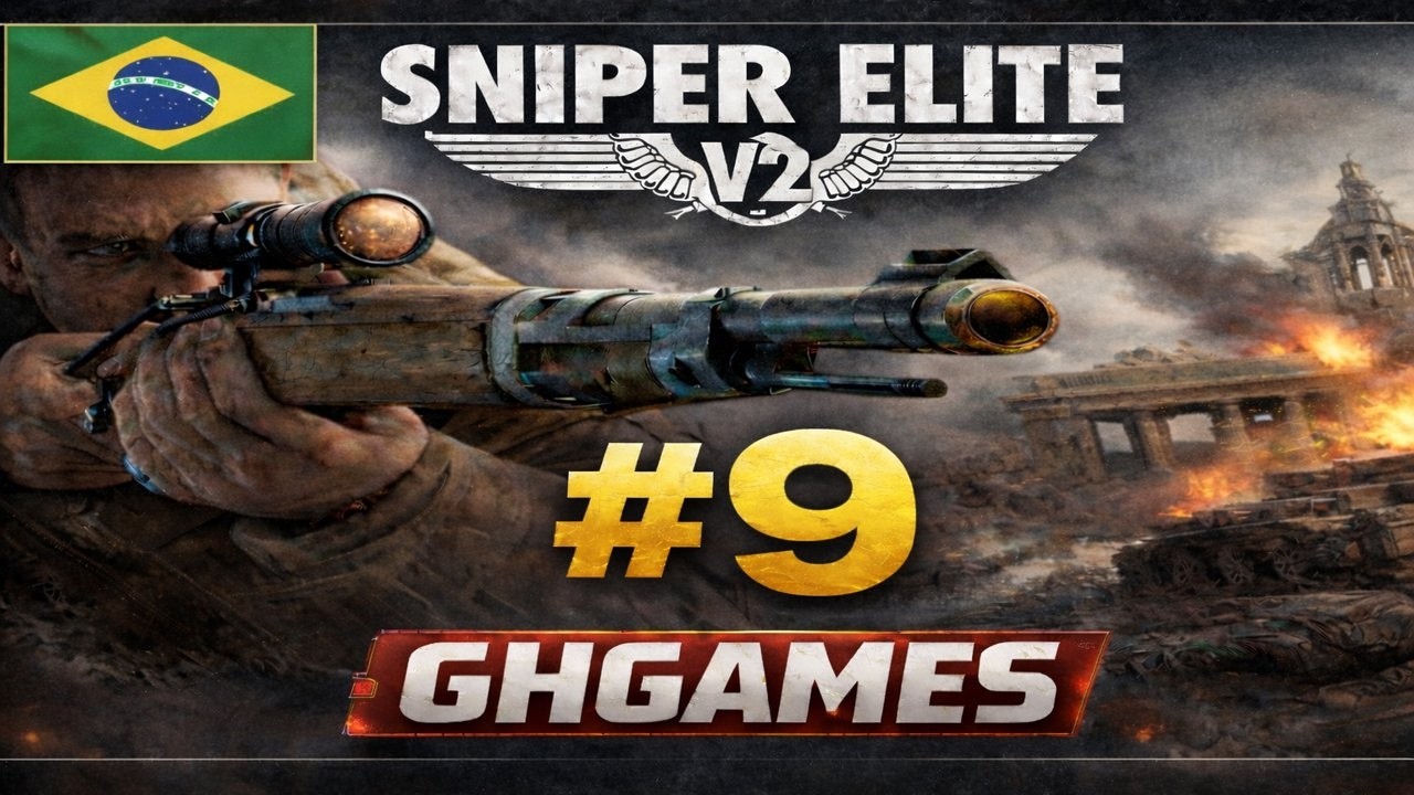 sniper elite v2: quartel general kreuzberg PT-BR